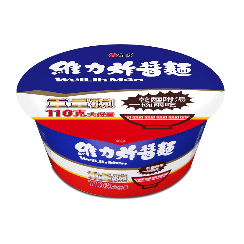 維力 辣炸醬麵 重量碗 - 110g 