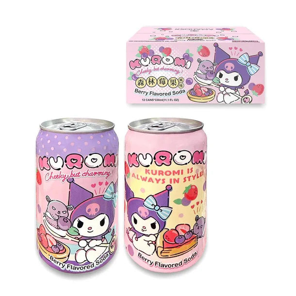 Amandier Kuromi Berry Flavor Soda - 330ml
