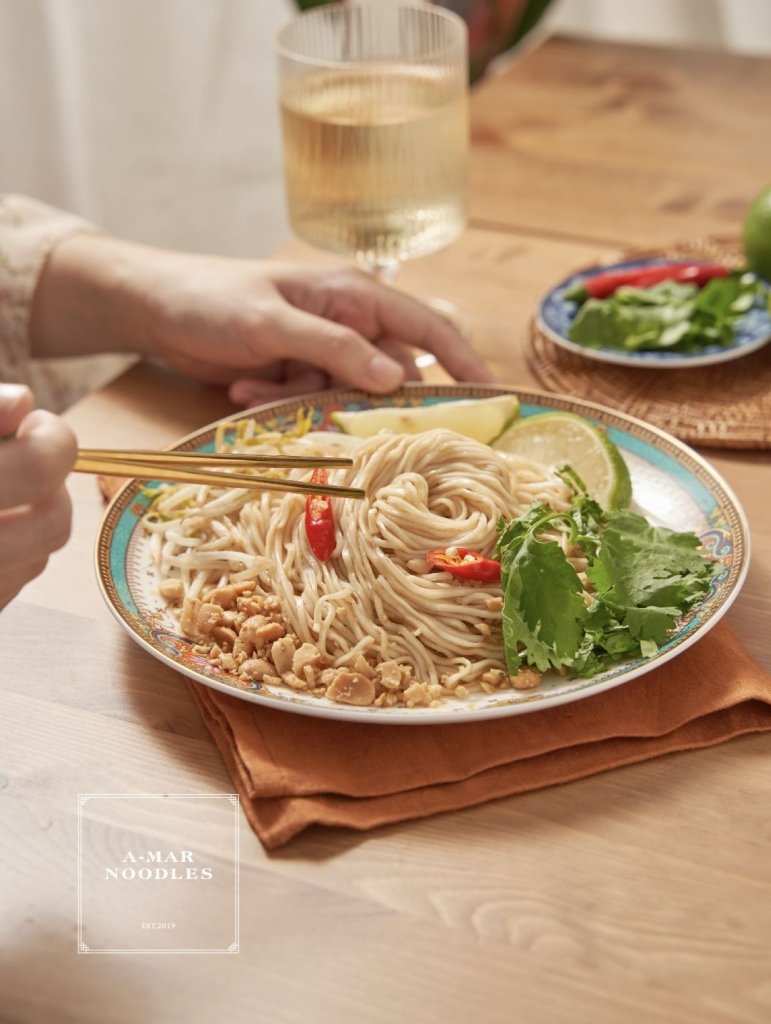 A-MAR Noodles - Nanyang Lime Hot and Sour Rshing - 117g x 3 Pack