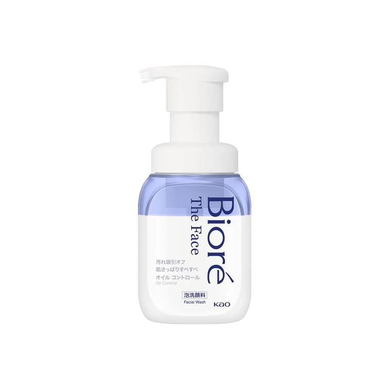 Biore The Face Bubble Face Wash Oil Control Pump - 150ml
