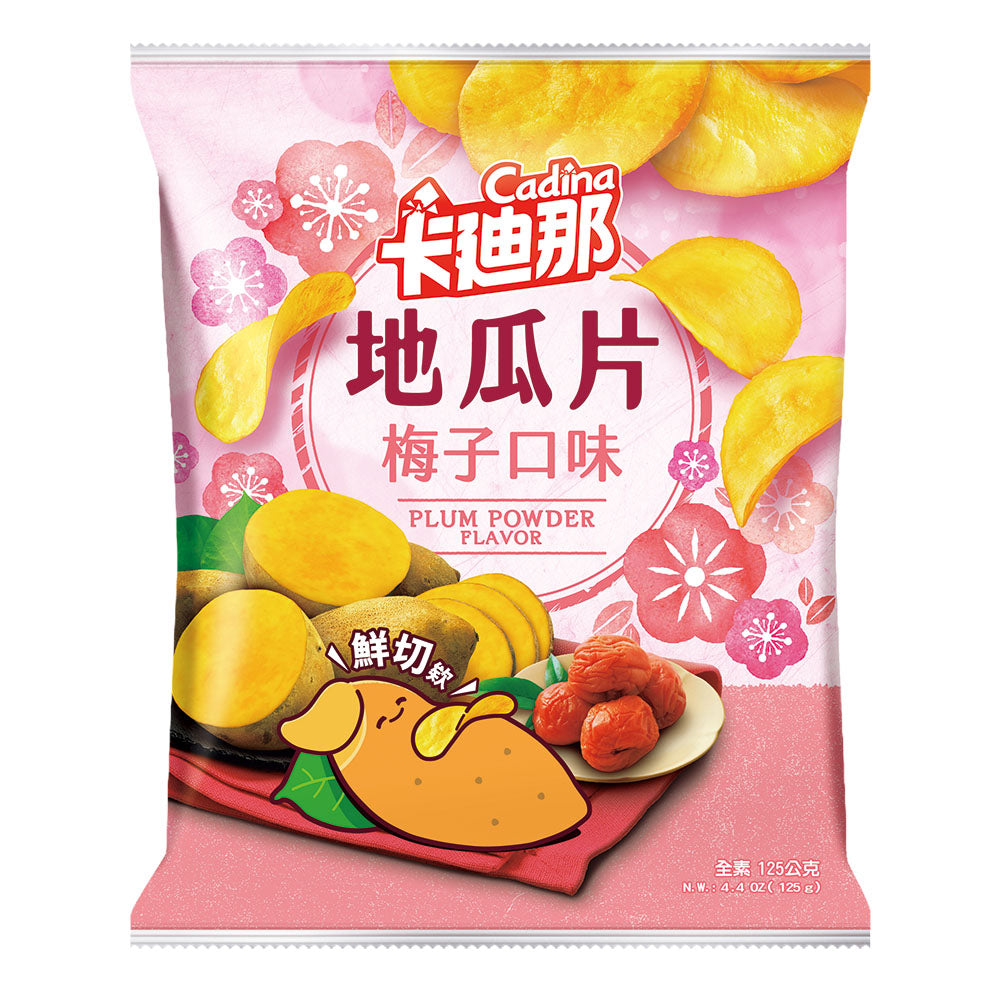卡迪那 地瓜片 梅子口味 - 125g