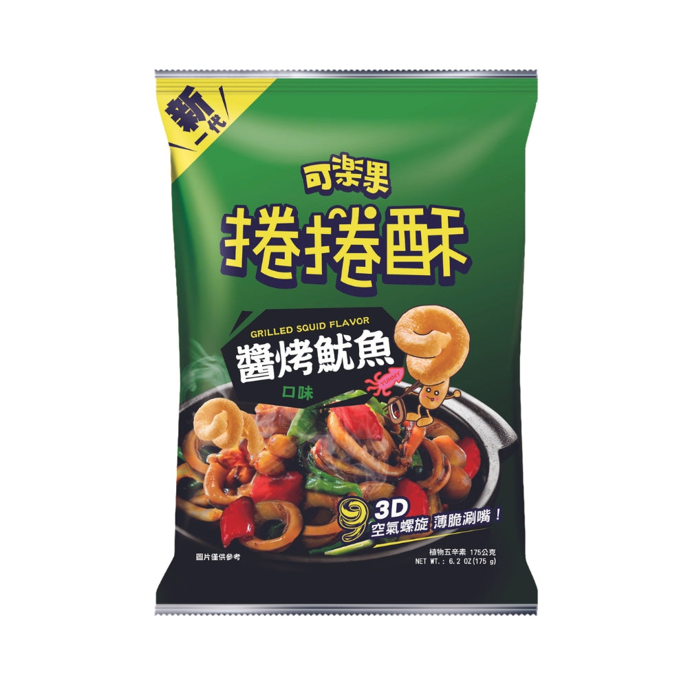 可樂果卷卷酥 醬烤魷魚口味 - 175g