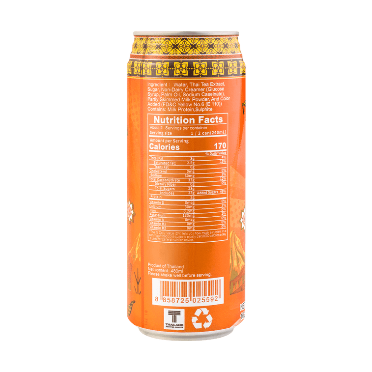 Taste Nirvana Thai Tea Can - 480ml