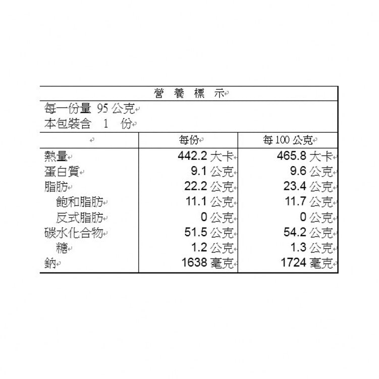 維力 大乾麵 蔥燒牛肉風味 - 95g x 5 