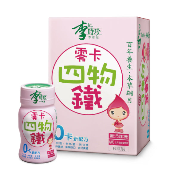 李時珍零卡四物鐵6入