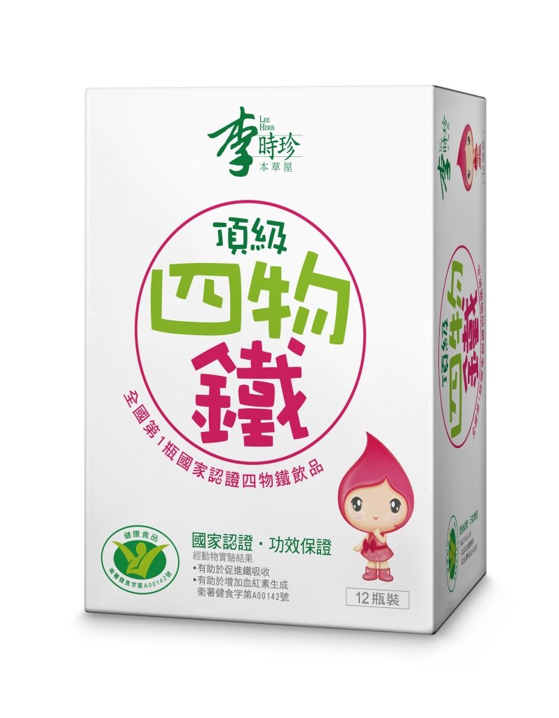 leeherb Premium Si-Wu Iron Essence Drink (12 Bottles/box)