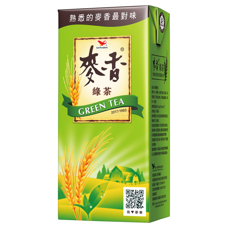 麥香綠茶 鋁箔包 - 375ml