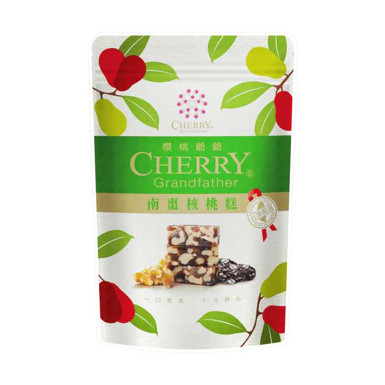 Cherry Grandfather Walnut & Date Cake - 100g