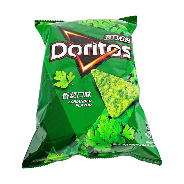 Doritos Taiwan Cilantro Coriander Flavor Corn Chips - 102g