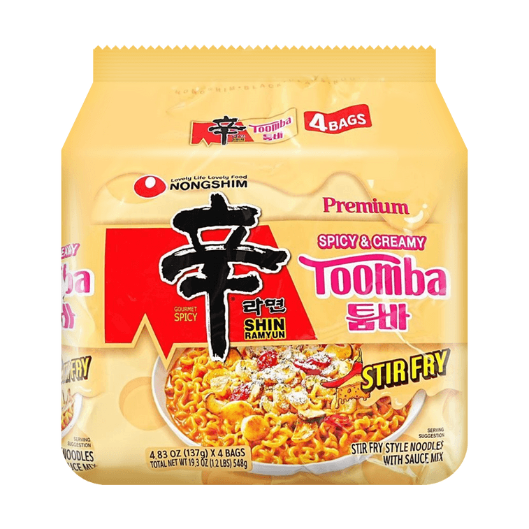 NONGSHIM Stir-Fry Noodle Toomba Flavor - 137g