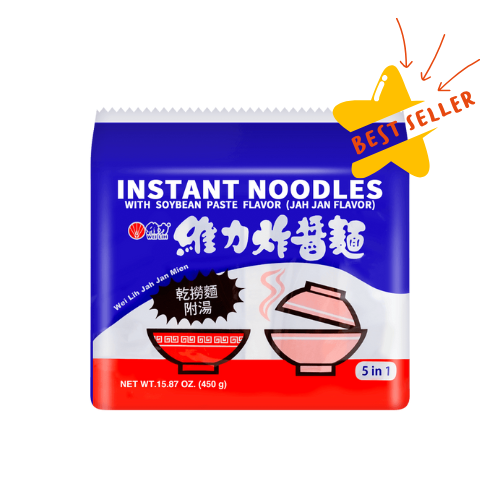 Wei Lih Jah Jan Instant Noodles 5 Pack - 450g