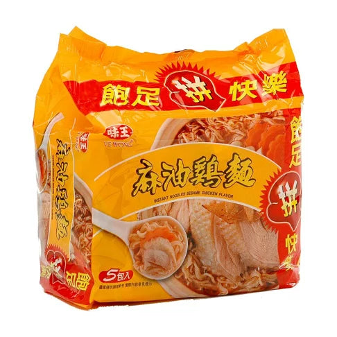 味王麻油雞湯麵 - 90g x 5 