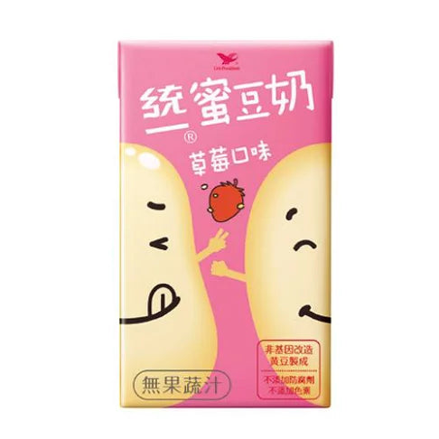 ユニプレジデント 豆乳 ストロベリー味 250ml×6本パック