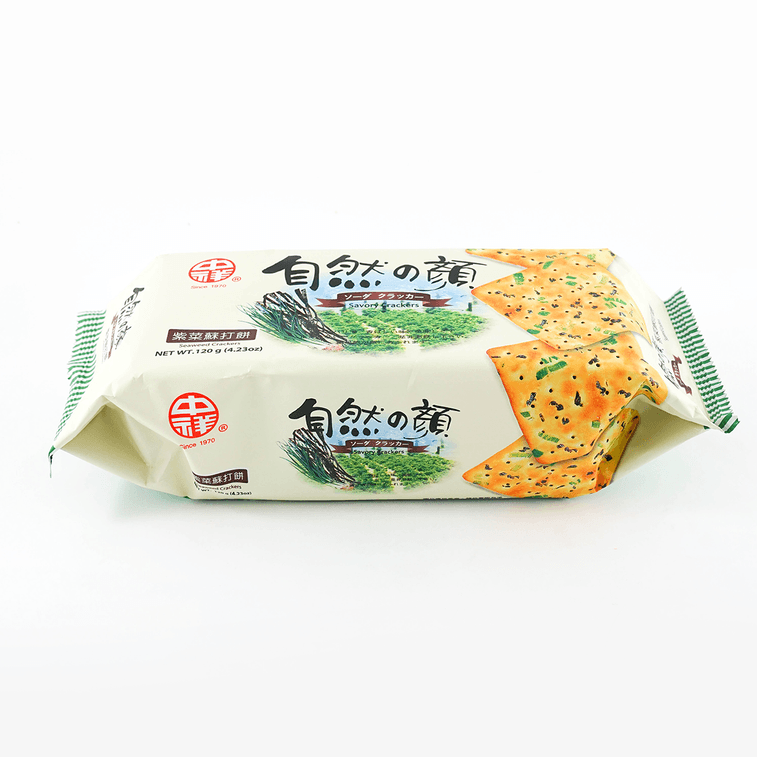 Natural Series Seaweed Crackers - 120g