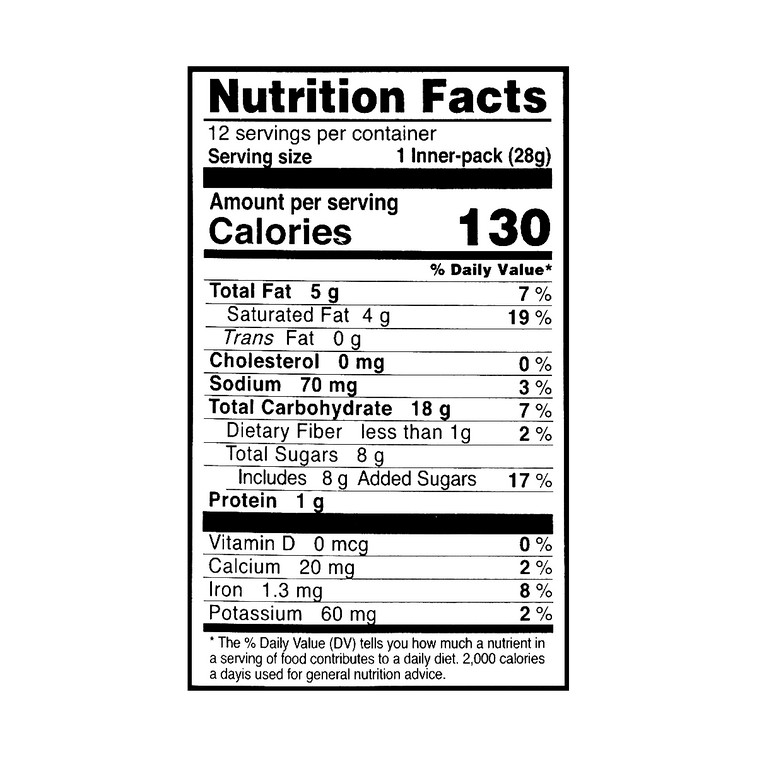 Lotte Choco Pie Cacao - 28g x 12 Pack