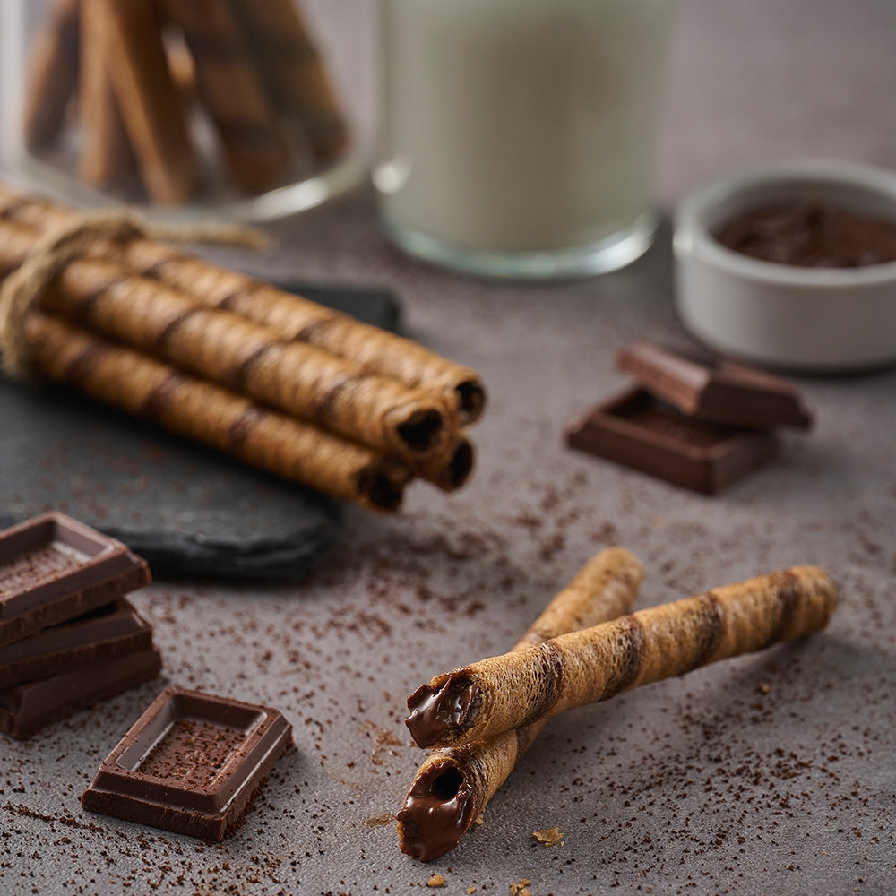 SHJ 72% Dark Chocolate Wafer Roll - 400g