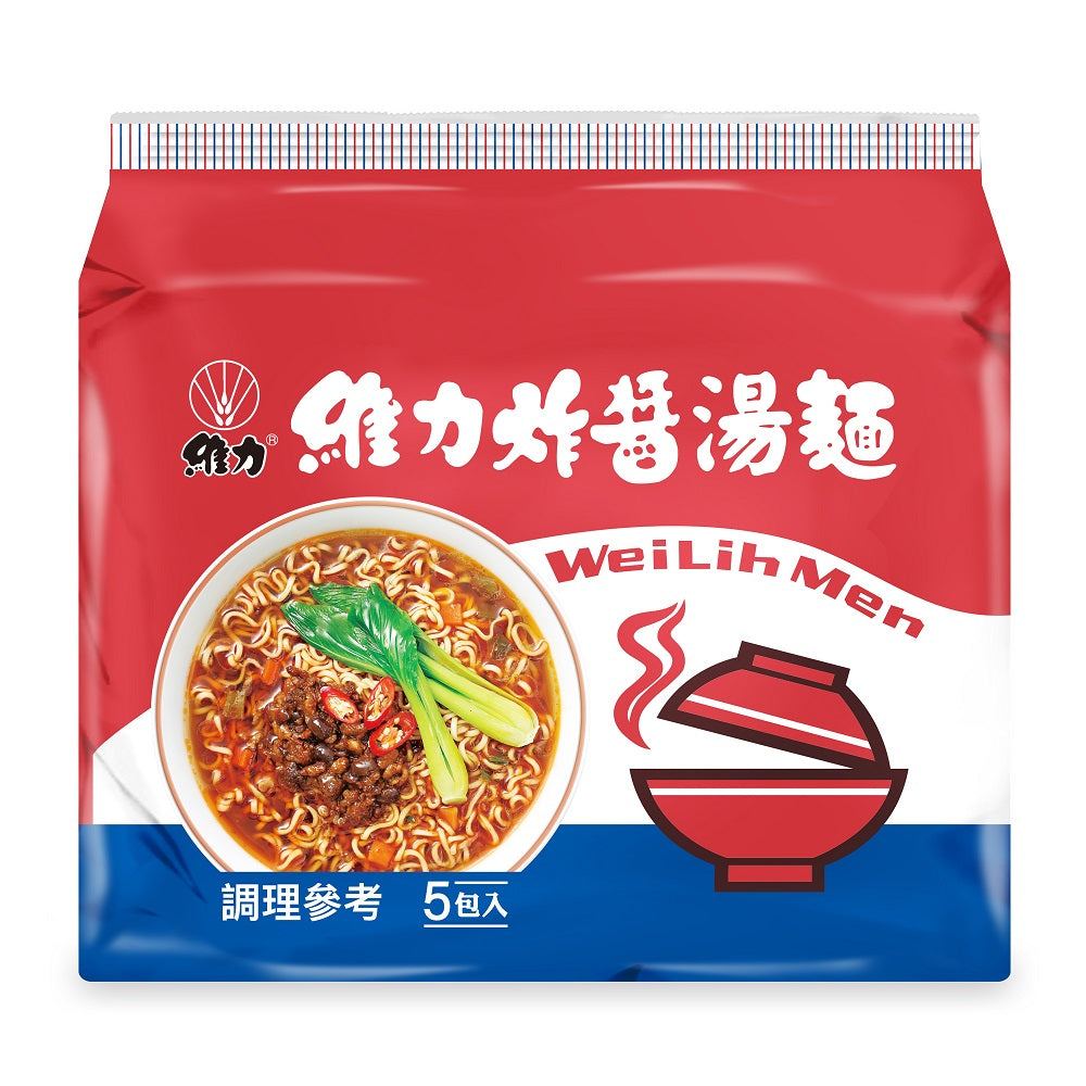 維力 炸醬湯麵 - 90g x 5 