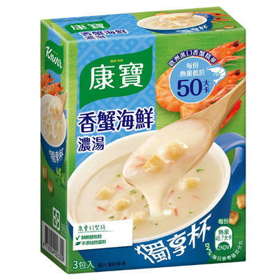 康宝奶油风味独享杯 香蟹海鲜 - 12g x 3