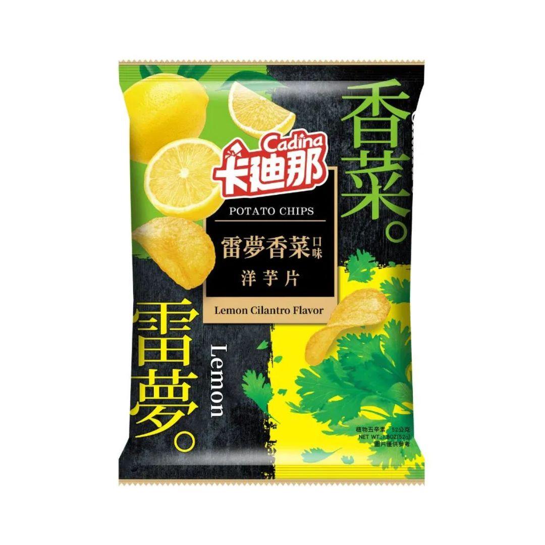 Cadina Lemon Cilantro Flavor Potato Chips - 52g