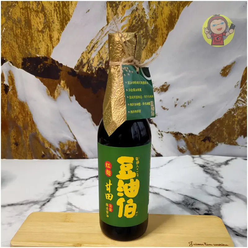 豆油伯紅麴甘田釀造醬油 - 300ml 
