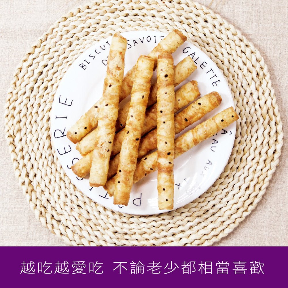 Taiwan Tile Handmade Egg Roll (Sesame Flavor) - 168g