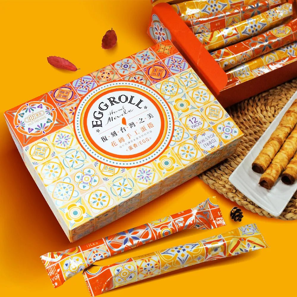 Taiwan Tile Handmade Egg Roll (Egg Flavor) - 168g