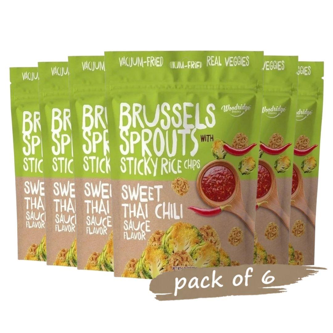 Woodridge Snacks Brussels Sprouts w/ Sticky Rice Chips Sweet Thai Chili (1.06 oz.) - 30g