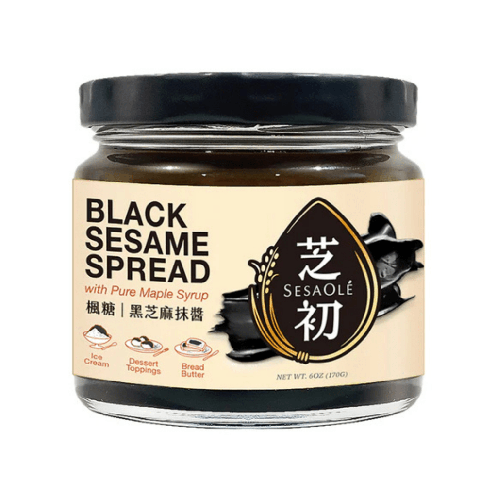 Sesaole Maple Syrup Black Sesame Spread - 170g