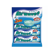 Airwaves Menthol & Eucalyptus Flavor Sugar-free Mint Candy - 90g x 3 Pack