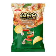 Hua Yuan Potato Chips Pizza Margherita Flavor - 59.5g
