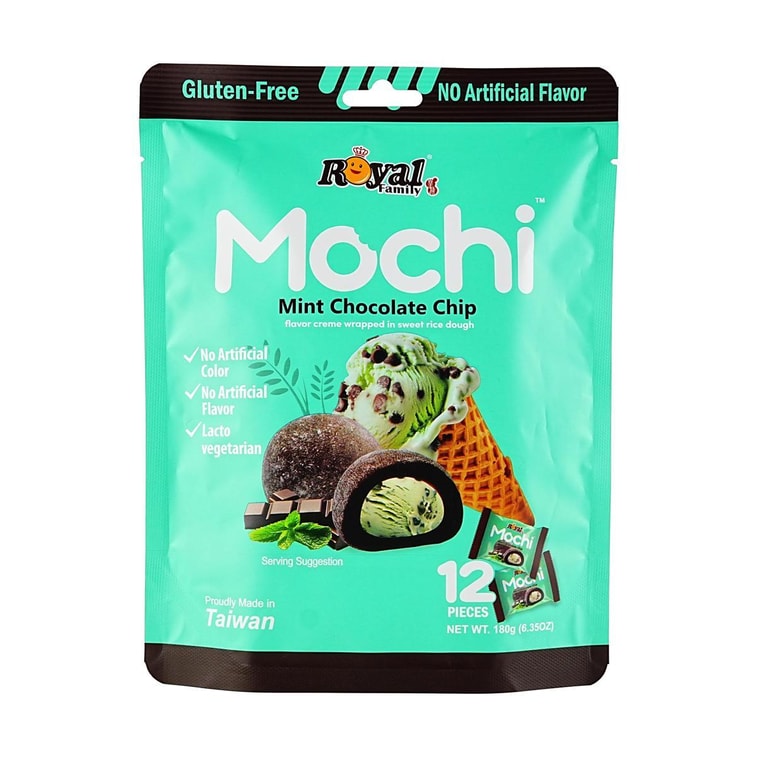 Royal Family Mint Choco Mochi - 180g
