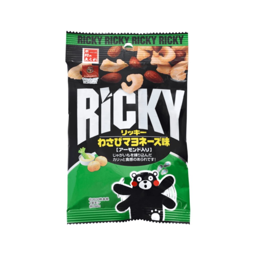 【Christmas Specials】Ricky Wasabi Mayonnaise Flavor Cracker & Nuts- 46g
