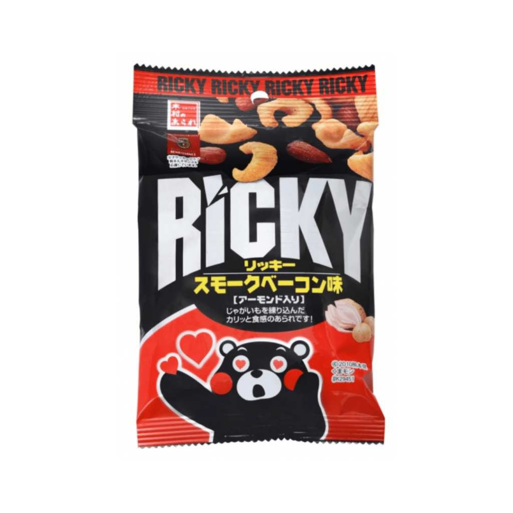Ricky Smoked Bacon Flavor Cracker & Nuts - 46g