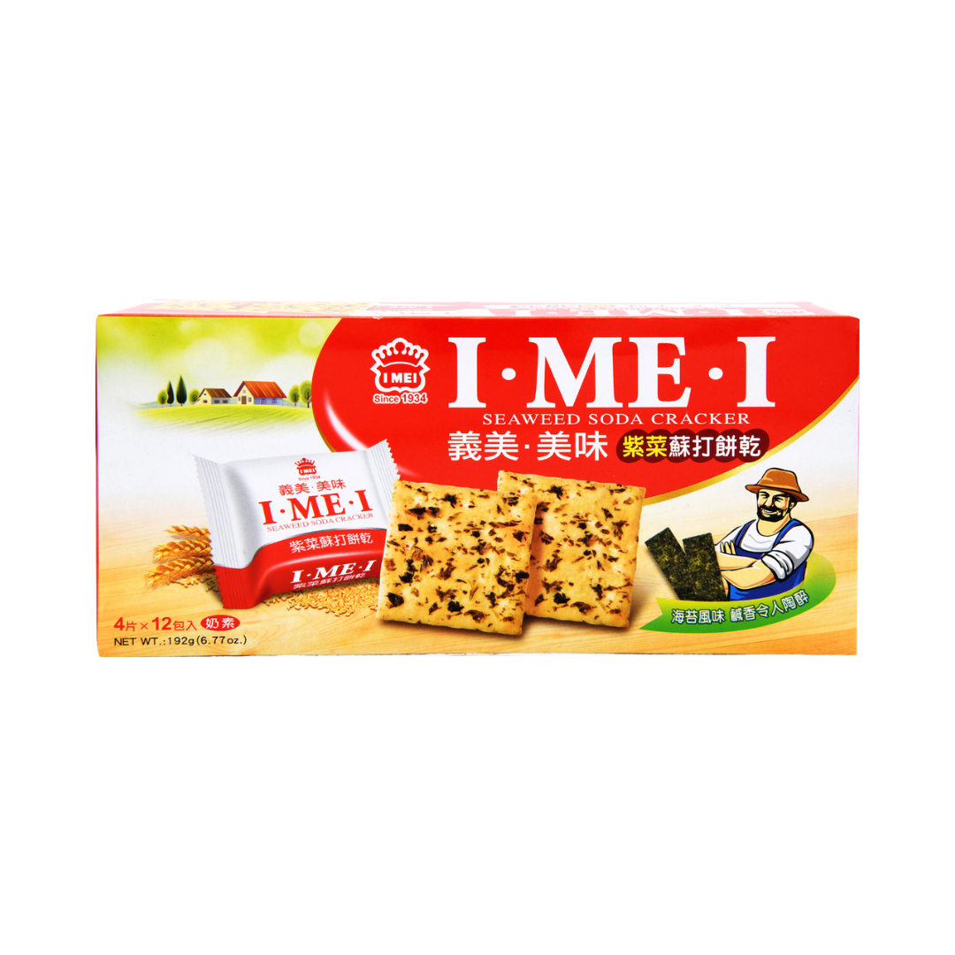 義美紫菜蘇打餅乾 - 192g