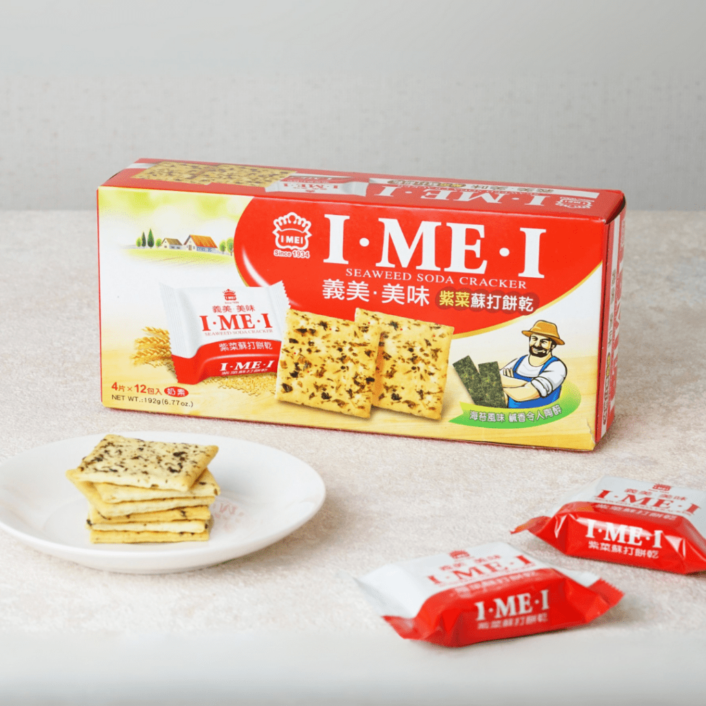 義美紫菜蘇打餅乾 - 192g