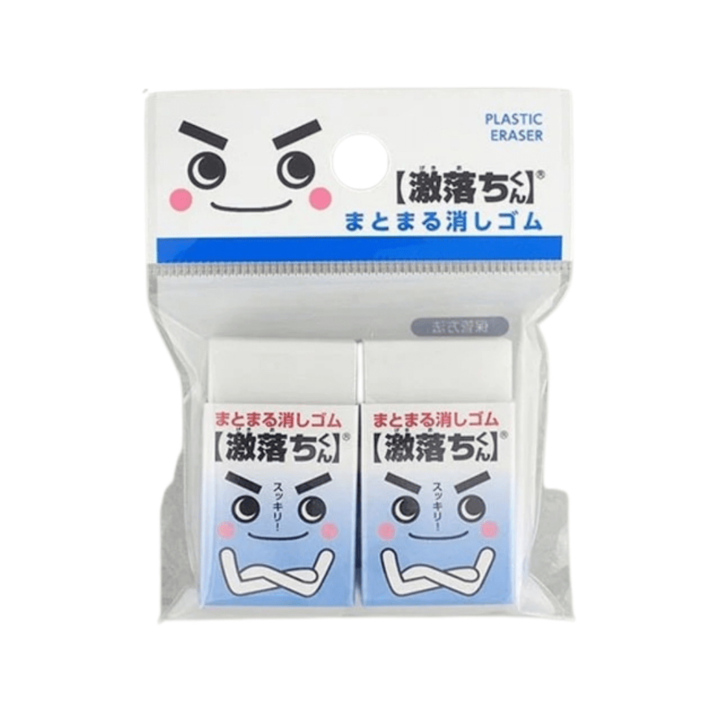 Gekiochi-kun Eraser Set of 2