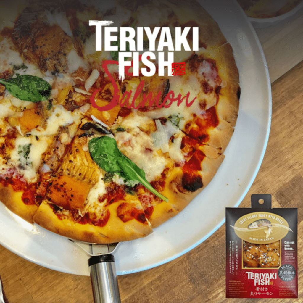 【Christmas Specials】Teriyaki Fish Grilled Bone-in Salmon with Black Pepper - 60g