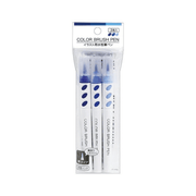 Illustration Brush Pens (Water-Based) Set of 3 – Blue
