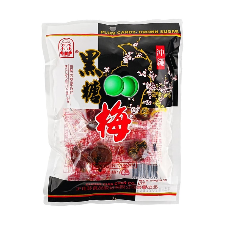 Cheng Chia Chen Brown Plum Candy - 100g