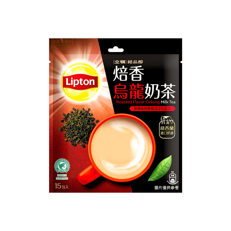 Lipton Roasted Flavor Oolong Milk Tea - 19g x 15 Pack