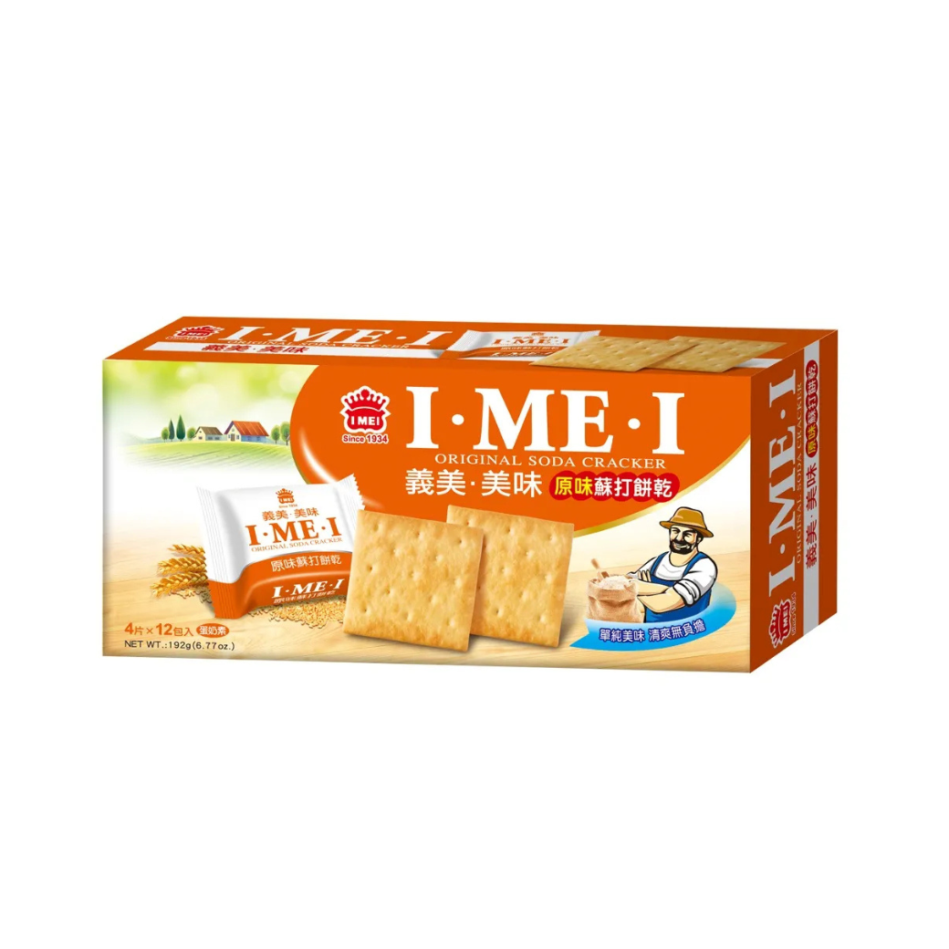 IMEI Organic Soda Cracker - 192g