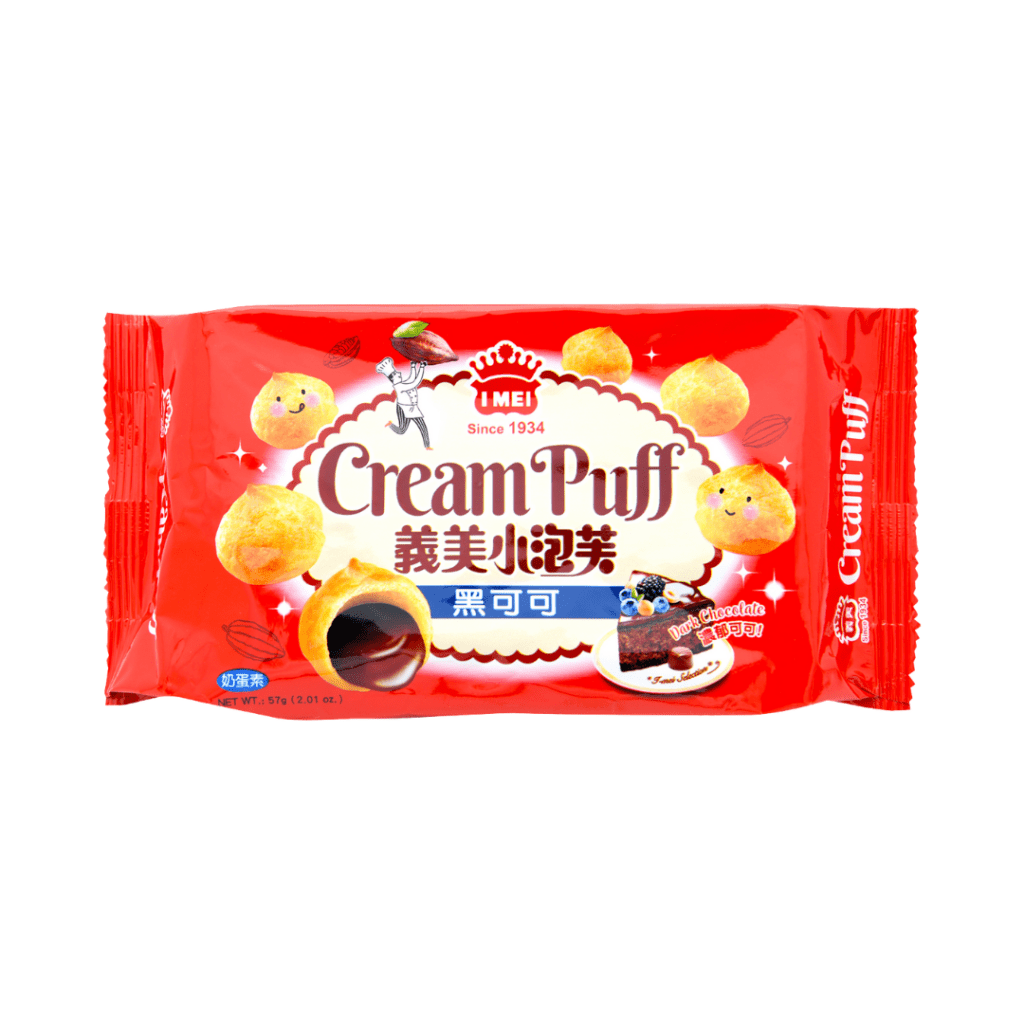 IMEI Dark Chocolate Cream Puffs - 57g
