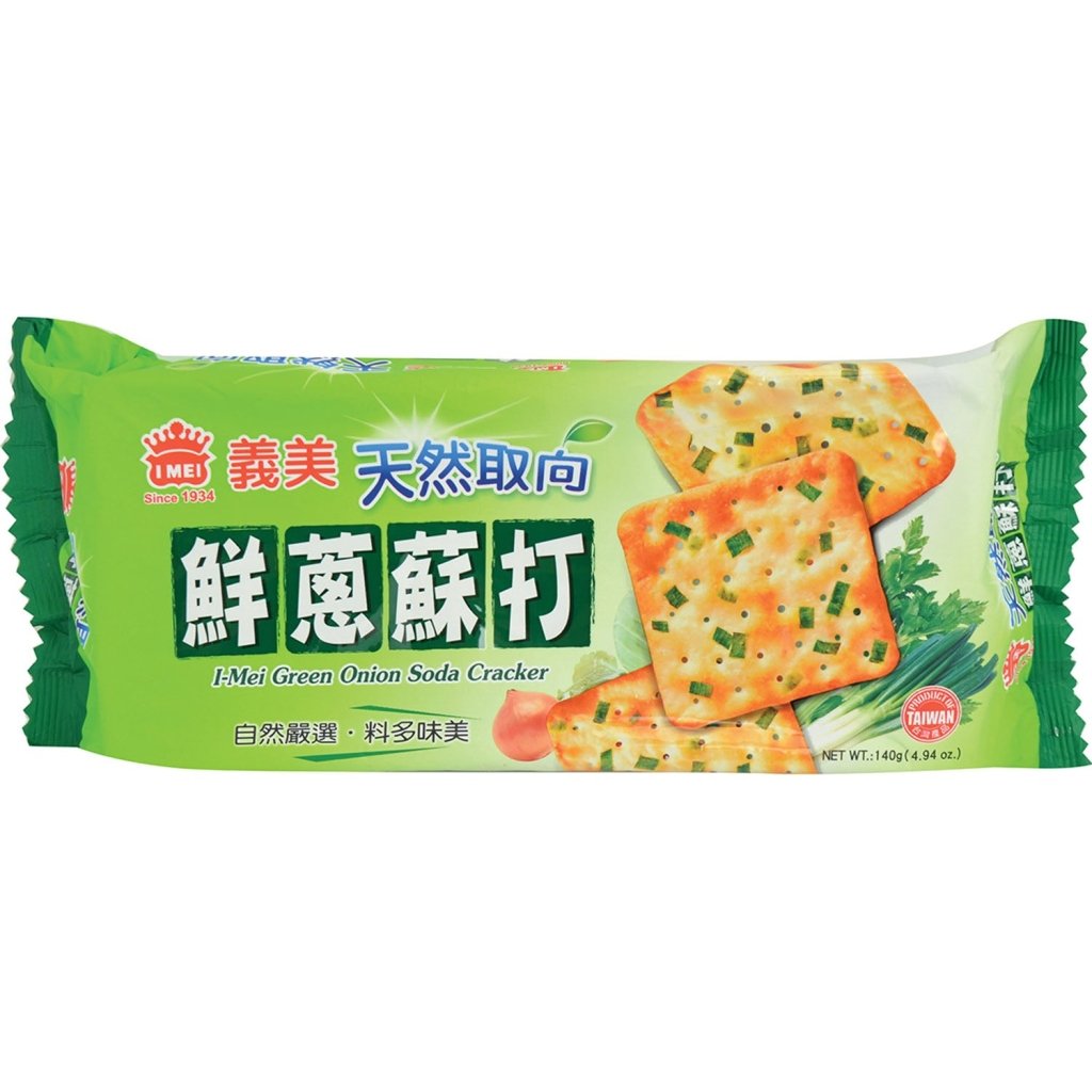 IMEI Green Onion Soda Cracker - 140g