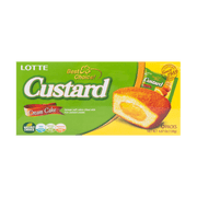 Lotte Custard Cream Cakes - 23g x 6 Pack