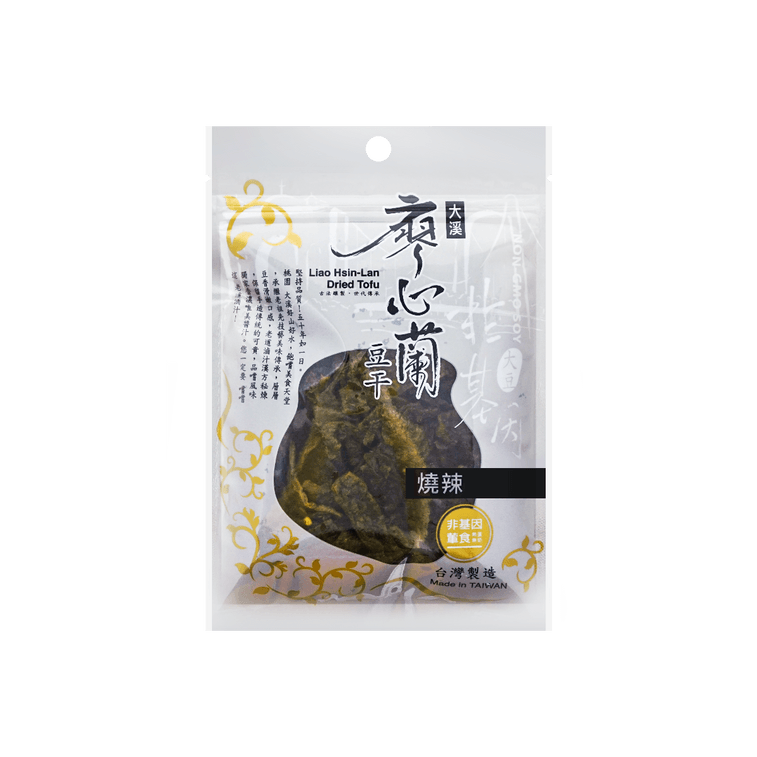 Liao Hsin Lan Non-Gmo Spicy Dried Tofu - 110g