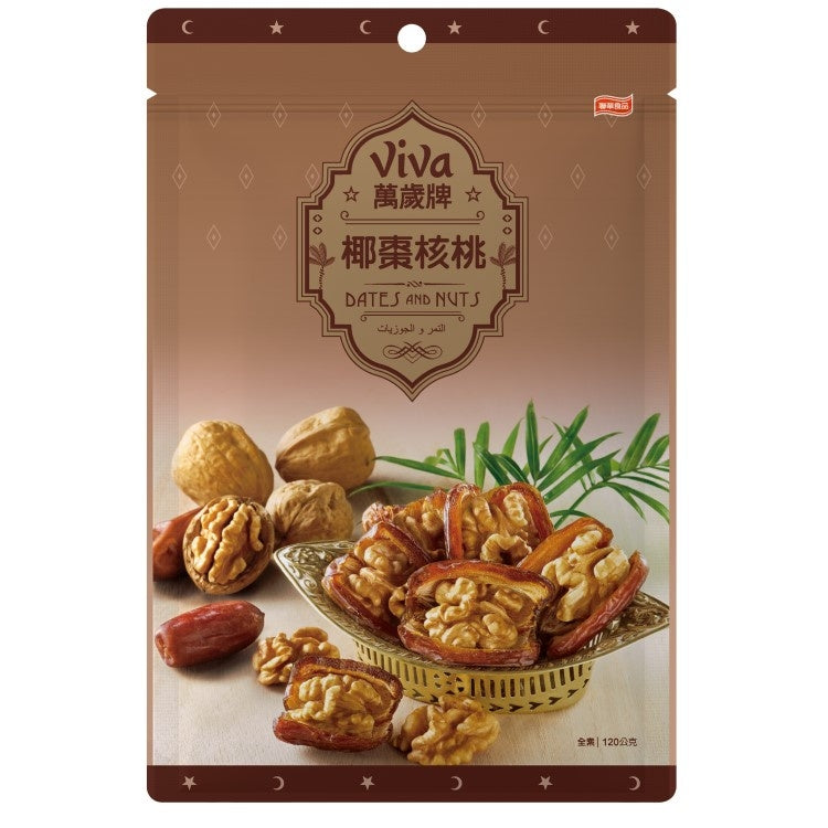 萬歲牌 椰棗核桃 - 120g