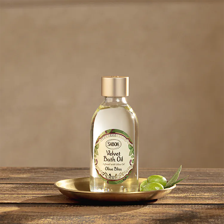 SABON Velvet Bath Oil Olive Bliss - 200ml