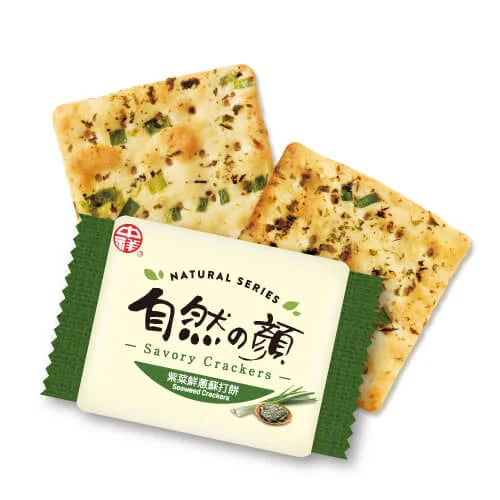 自然の顏 紫菜蘇打餅乾 - 198g
