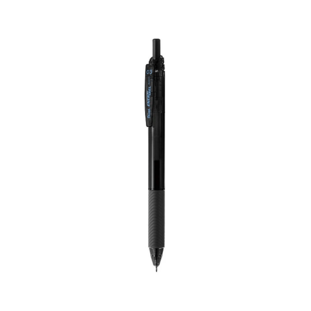 Pentel EGS Gel Ball Pen 0.3 mm Black