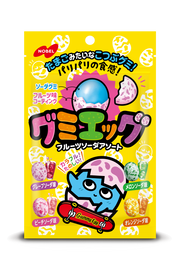 Nobel Gummy Egg Fruit Soda Assortment - 40g